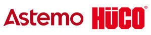 Astemo logo and Hüco logo
