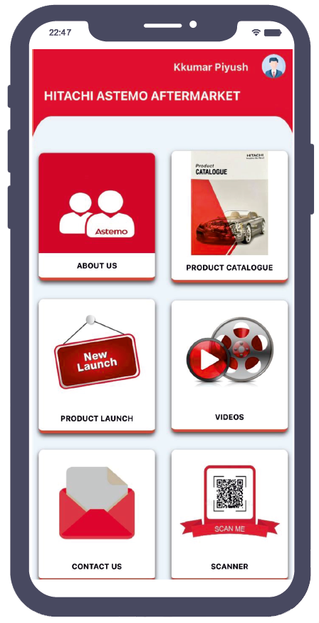  app screen
