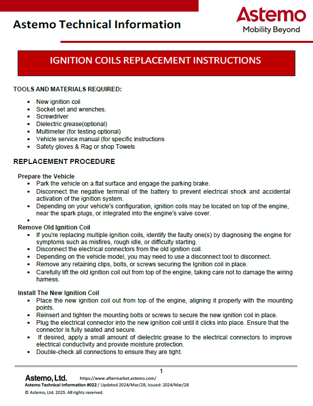 IGC_IGNITION_COILS_REPLACEMENT_INSTRUCTIONS