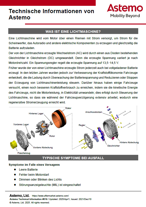WAS IST EINE LICHTMASCHINE?