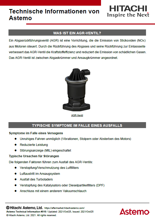 WAS IST EIN AGR-VENTIL?