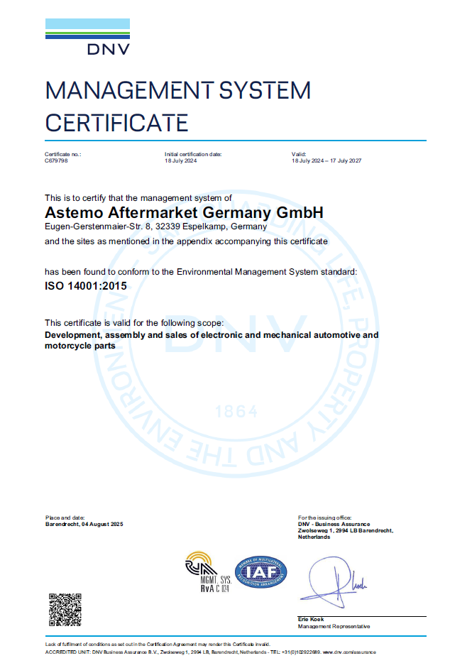 DIN EN ISO 14001:2015