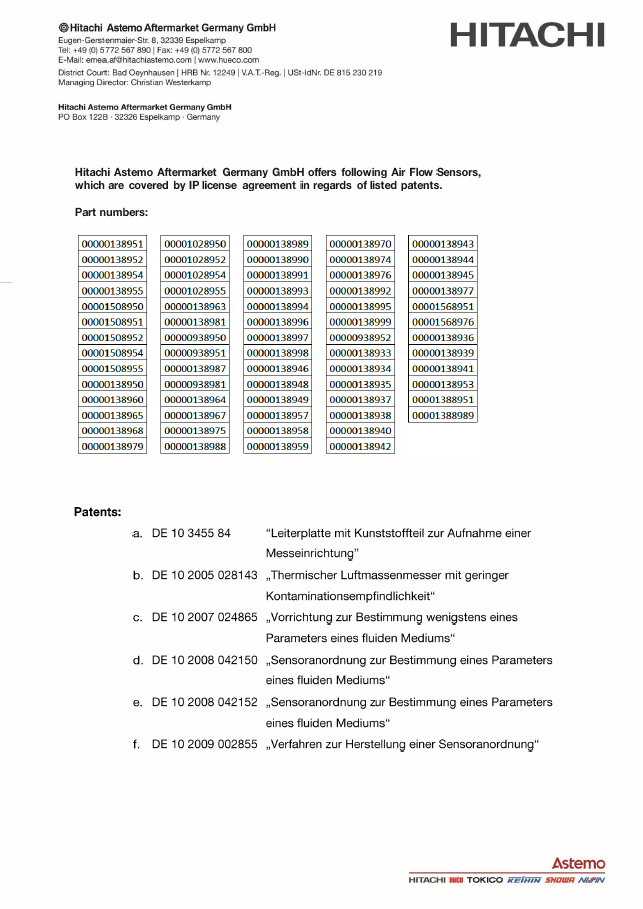AFS Patent 