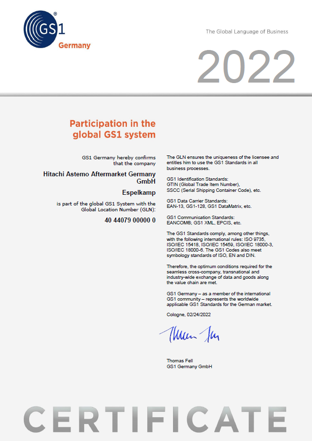 GS1 Germany/GTIN