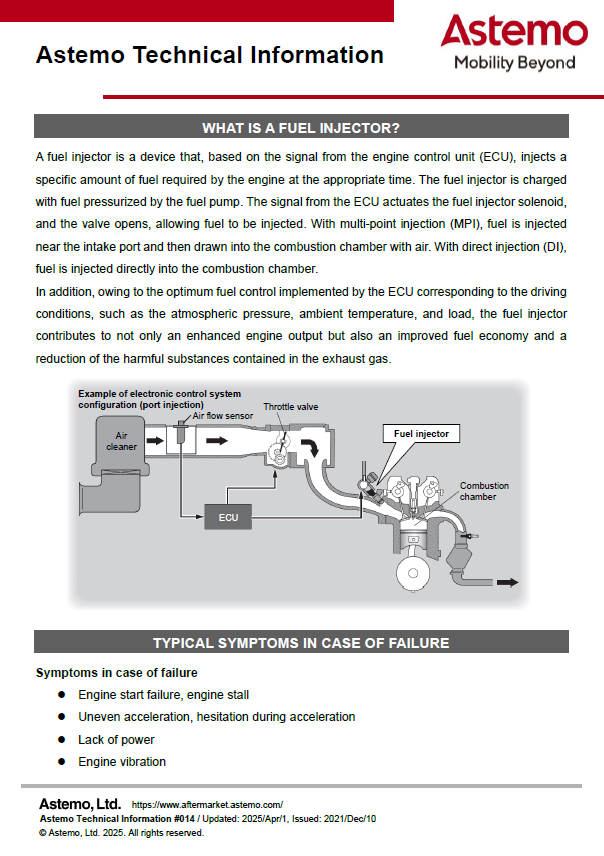 WHAT IS A FUEL INJECTOR?
