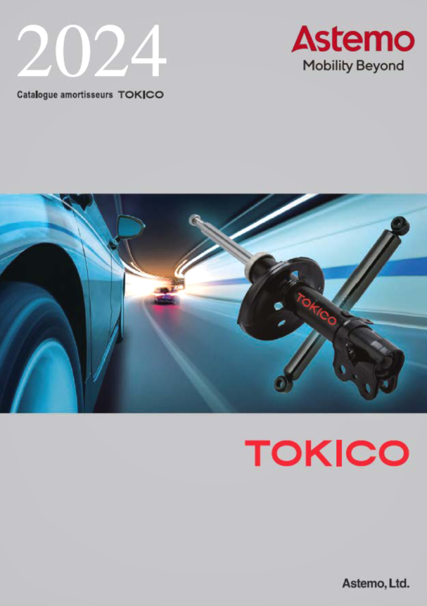 Catalogue amortisseurs TOKICO 2024