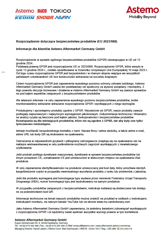 Rozporządzenie dotyczące bezpieczeństwa produktów (EU 2023/988)