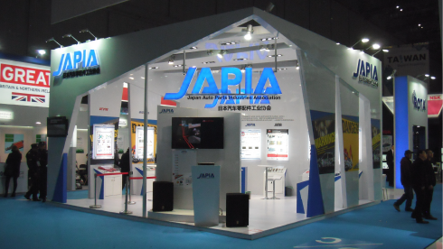 JAPIA booth in Automekanika Shanghai