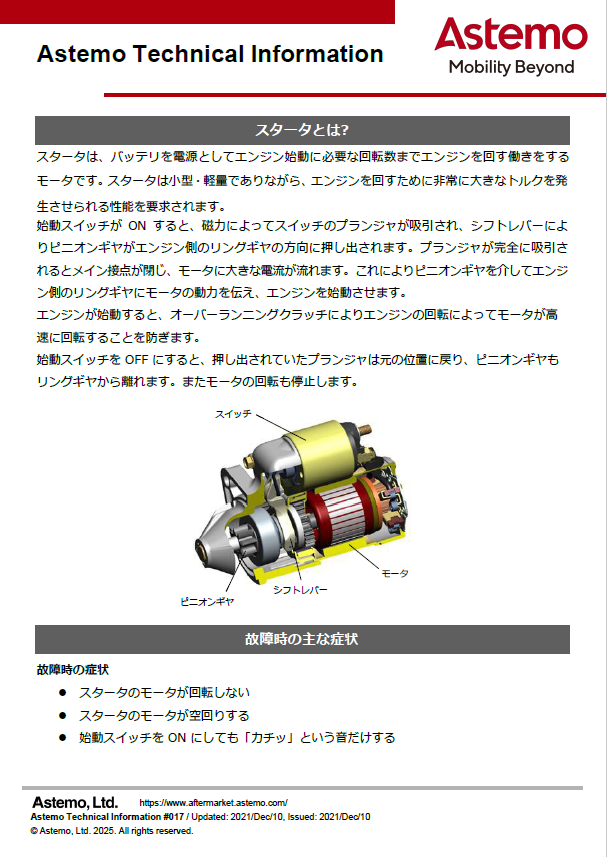 スタータ