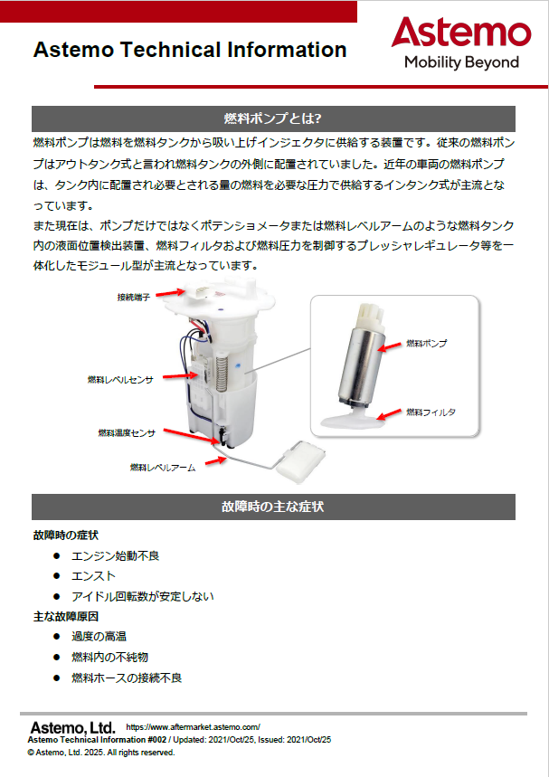 燃料ポンプ