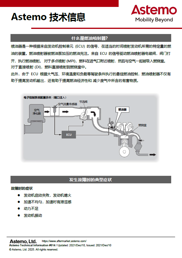 什么是燃油喷射器？
